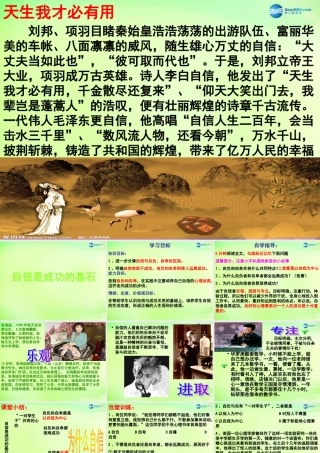 七年级政治下册 第1单元 第2课 第2框 自信是成功的基石课件1 新人教版 课件