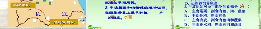 七年级历史上册 星罗棋布的氏族聚落课件 北师大版 课件