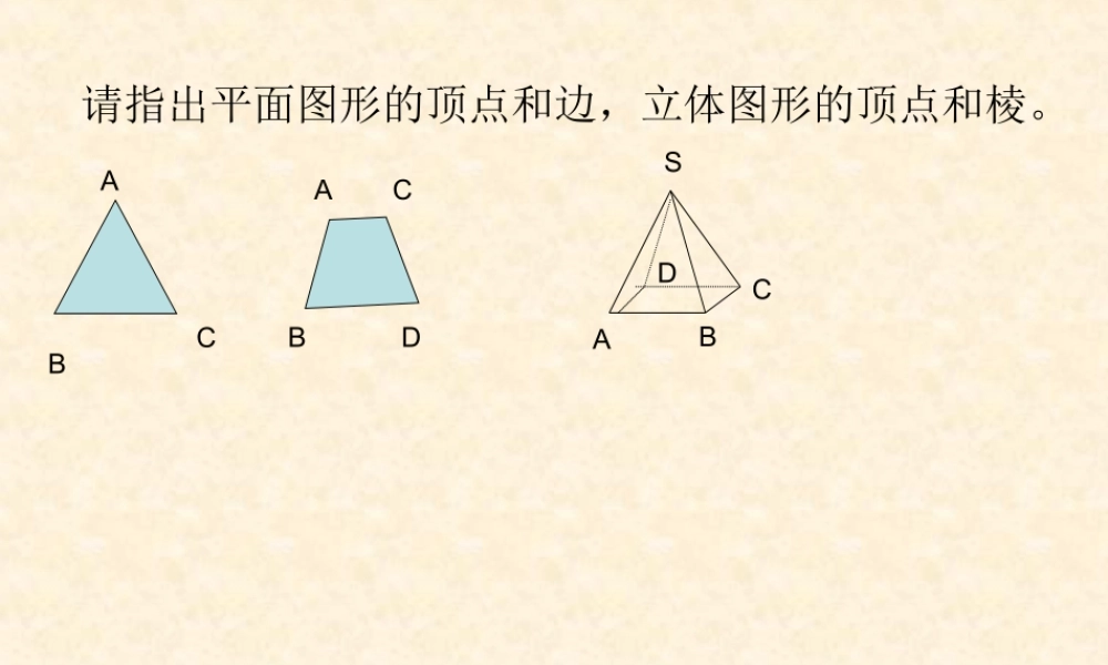 七年级数学上册 4.1点和线课件 冀教版 课件