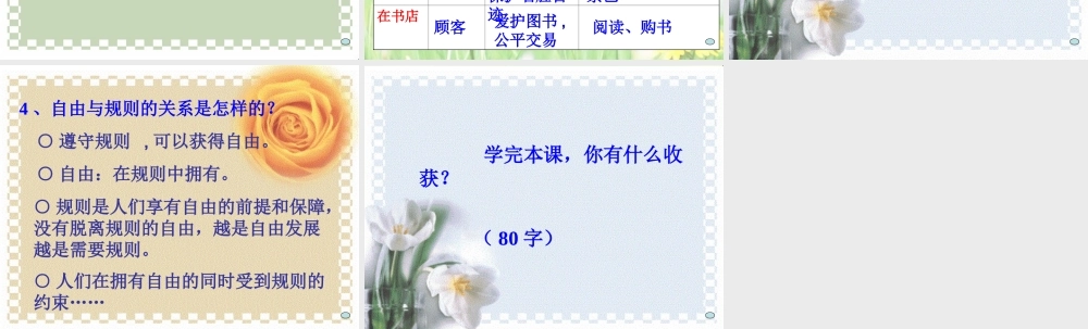 七年级历史下册 在规则中自由成长课件 人教新课标版 课件