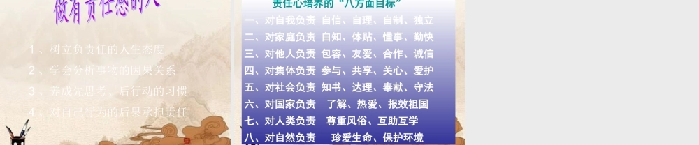 七年级政治上册 3.1角色与责任课件 北师大版 课件