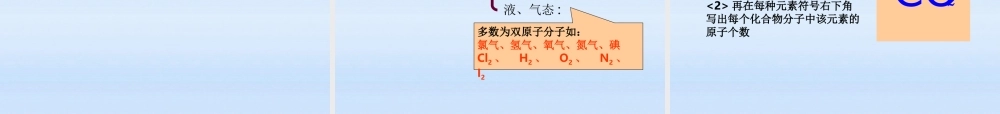 中考科学 元素复习课件 浙教版 课件