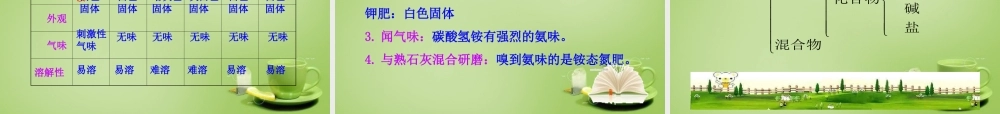 九年级化学下册 第11单元 课题2 化学肥料课件 (新版)新人教版 课件