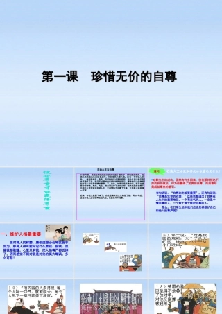 七年级政治下册 11彼此尊重才能赢得尊重课件 人教新课标版 课件
