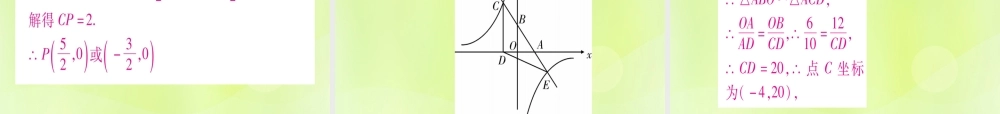 (湖北专用版)版中考数学总复习 第二轮 专项突破4 反比例函数的综合题 类型1 反比例函数与一次函数综合实用课件