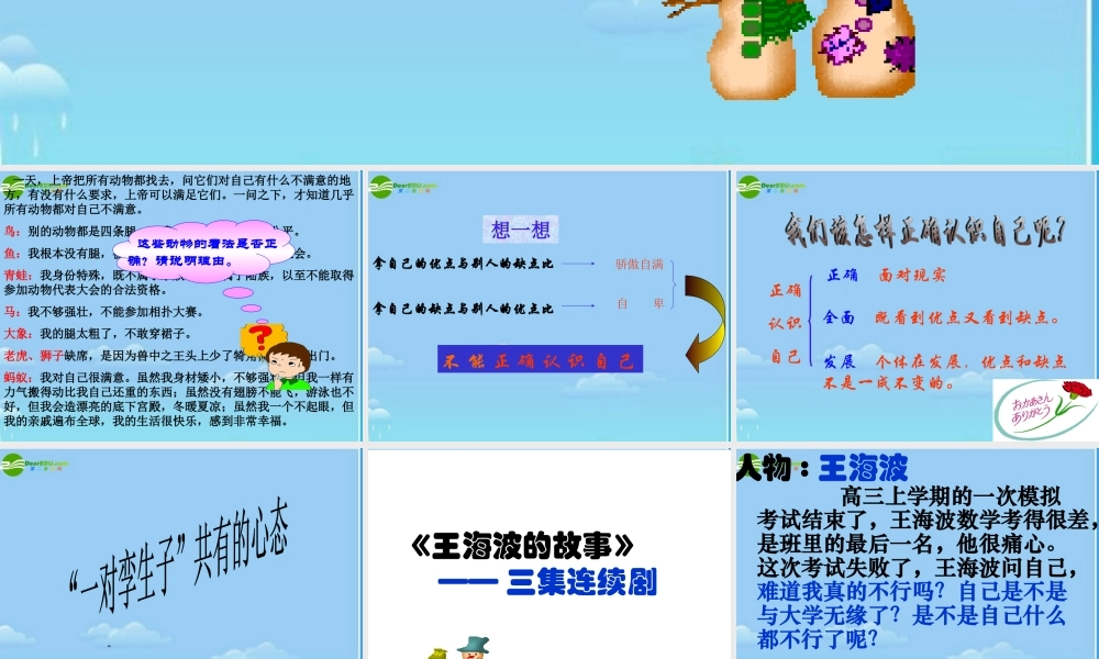 七年级政治下册 自信是成功的基石课件 人教新课标版 课件