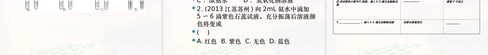 九年级化学下册 72 碱及其性质课件 (新版)鲁教版 课件