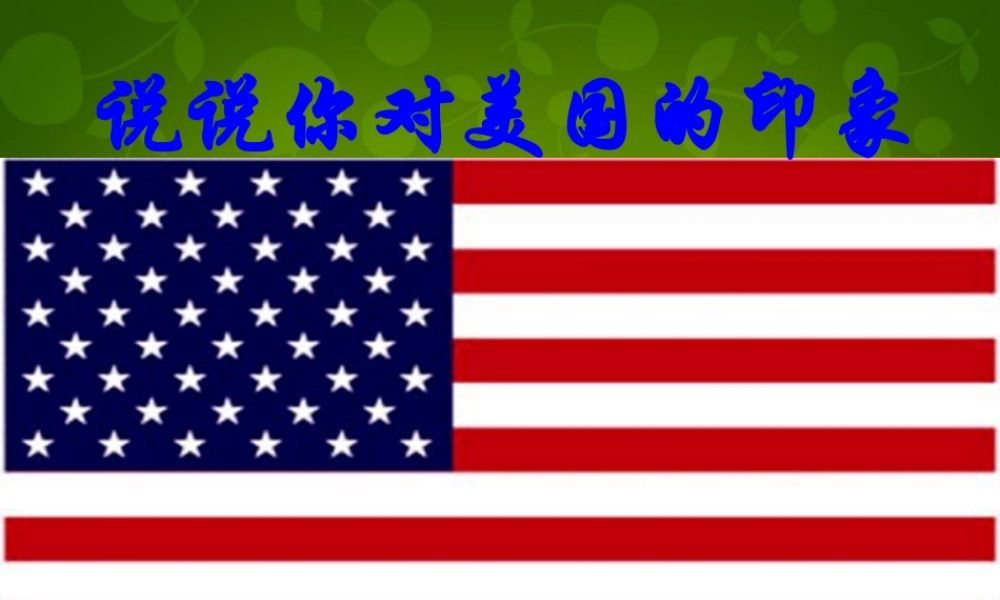 九年级历史上册 第12课(美国的诞生)课件 新人教版 课件