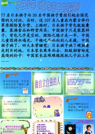 七年级政治下册 第四课(人生当自强)课件 人民版 课件