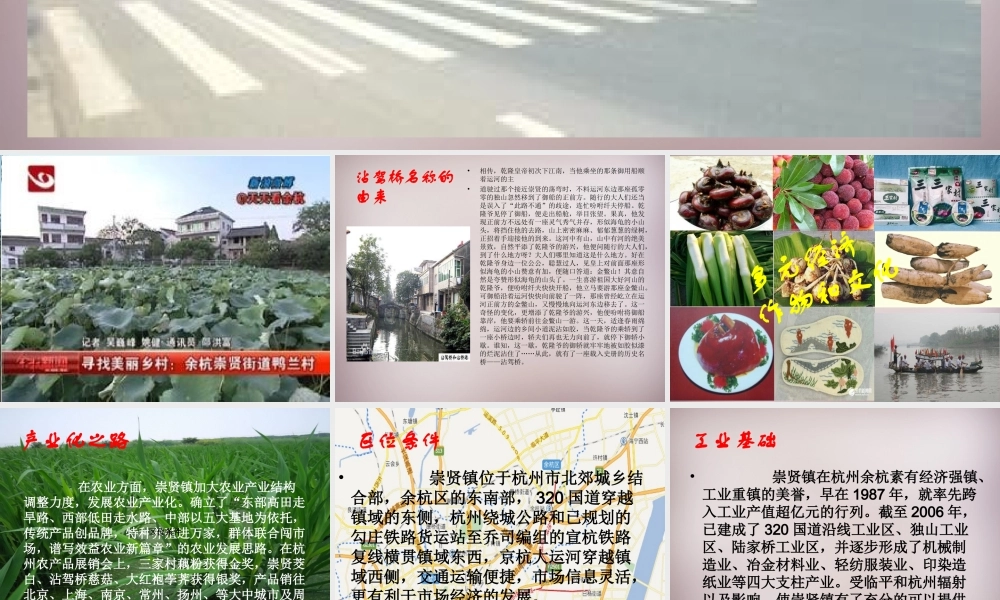 七年级历史与社会下册 第六单元 综合探究六 如何开展社会调查—以调查崇贤为例课件 人教版 课件