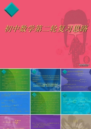 中考数学第二轮专题复习 试题
