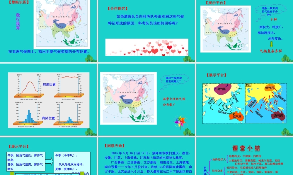 七年级地理下册 第六章 第二节 自然环境课件(新版)新人教版 课件