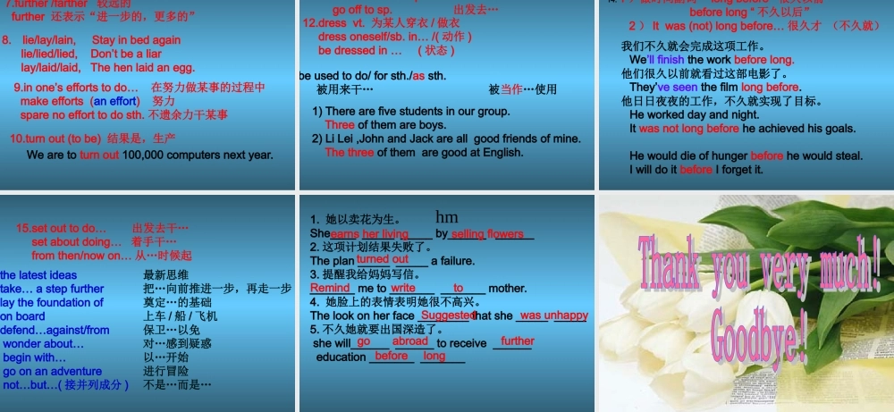 Language points for Unit12   人教版高二英语Unit12 Fact and fantasy单元完整课件 人教版高二英语Unit12 Fact and fantasy单元完整课件