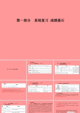 (滨州专版)中考化学总复习 第一部分 系统复习 成绩基石 第十一单元 化学与社会发展课件 鲁教版 课件