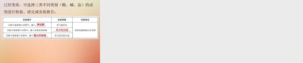 九年级化学下册 第十一单元 盐 化肥 课题1 生活中常见的盐 课时2 盐的化学性质复分解反应(内文)课件 (新版)新人教版 课件