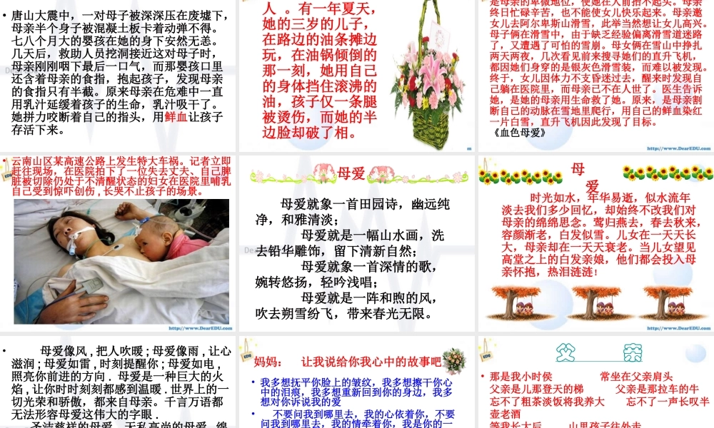 2语文作文 感恩写作素材