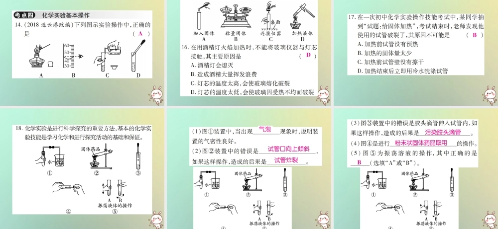九年级化学上册 第一单元(走进化学世界)单元小结与复习课件 (新版)新人教版 课件