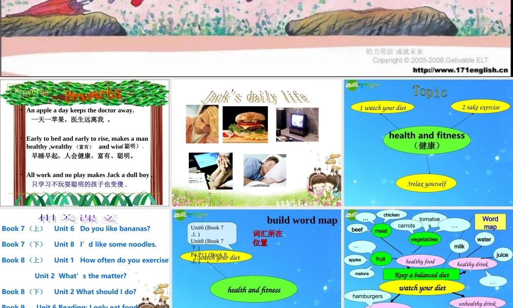 中考英语复习 话题与书面表达专项训练课件