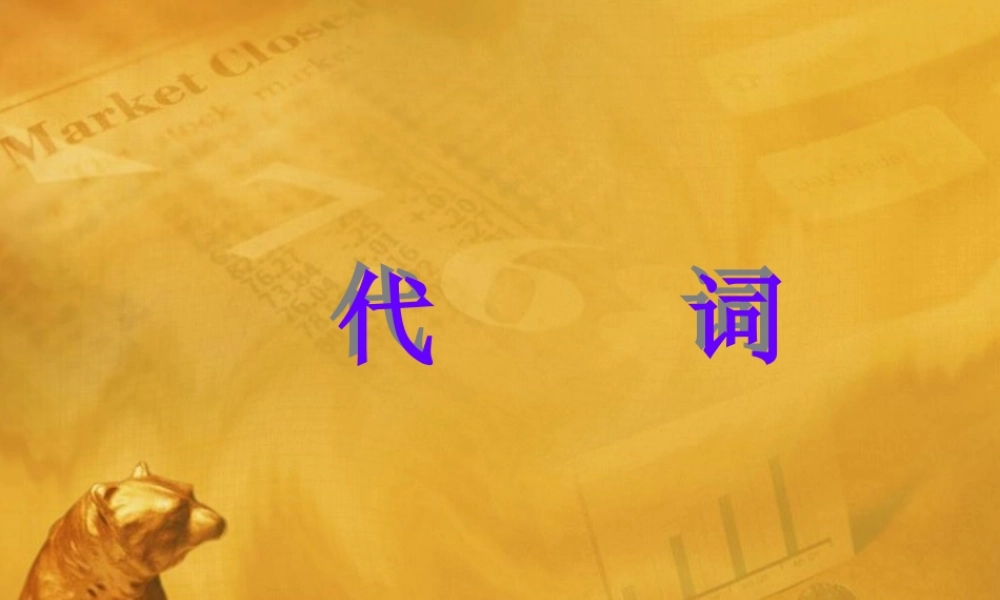 中考英语语法考点专题复习3 代词课件5 课件