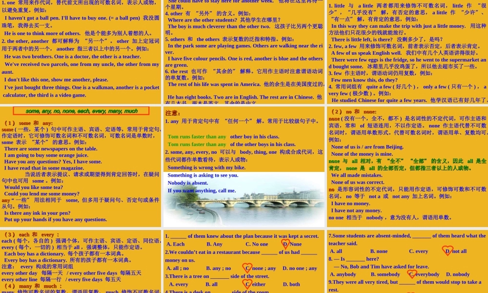 中考英语语法考点专题复习3 代词课件5 课件