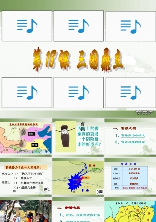 七年级历史第18课三国鼎立课件2 人教版 课件