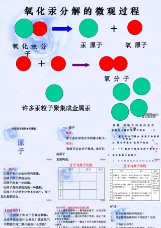 九年级化学原子的构成课件四 新课标 人教版 课件