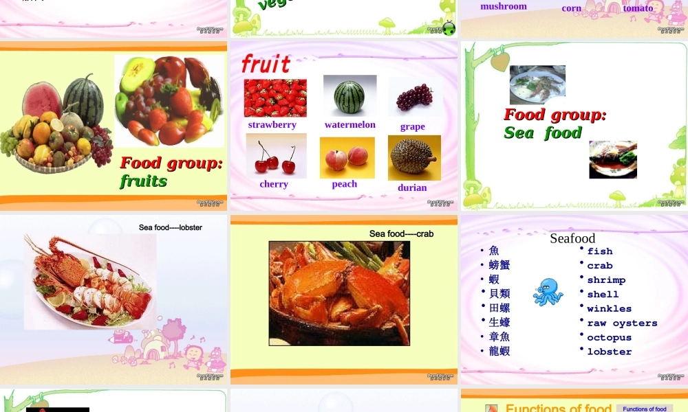 Unit2 healthy eating 新课标 人教版 必修3 课件