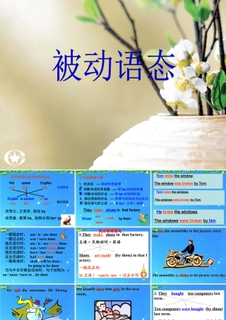 中考英语复习专题 被动语态课件