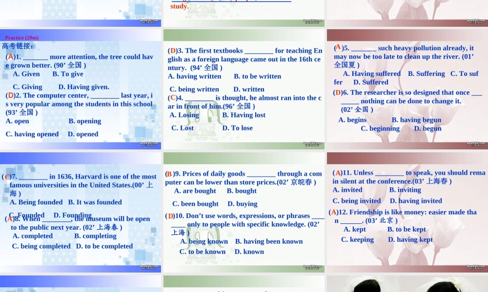 Unit4 Grammar 课件