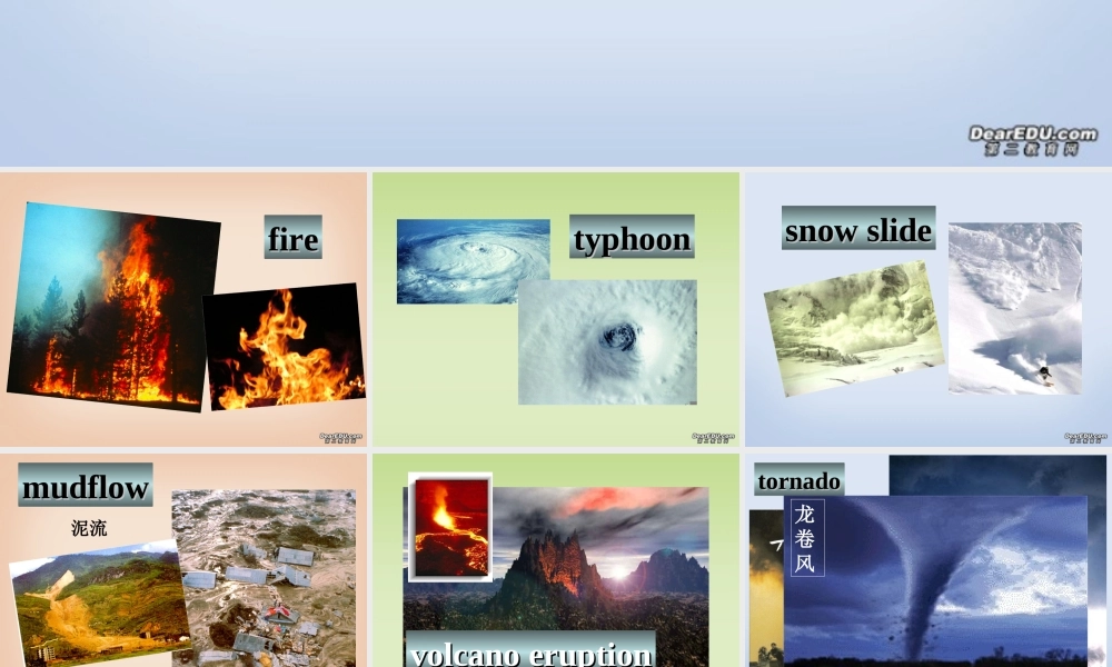 Unit4 Earthquakes The First Period Reading 新课标 人教版 必修1 课件