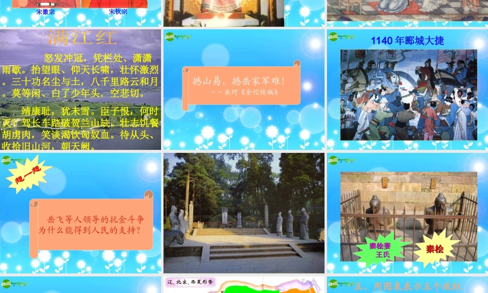 七年级历史下册 第11课(宋金南北对峙)素材课件 北师大版 课件