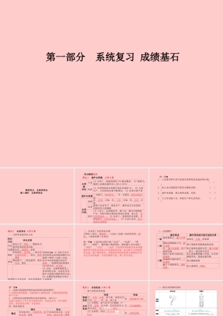 (临沂专版)中考化学总复习 第一部分 系统复习 成绩基石 第四单元 自然界的水 第1课时 自然界的水课件 新人教版 课件