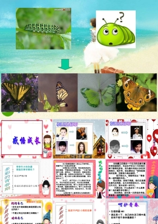 七年级政治下册 长大的感觉课件 苏教版 课件