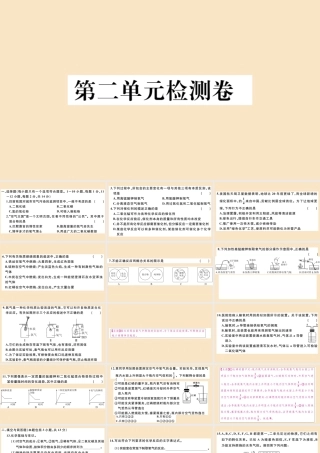 (湖北专版)九年级化学上册 第二单元 我们周围的空气检测卷作业课件 (新版)新人教版 课件