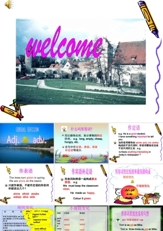 中考英语复习 形容词和副词课件