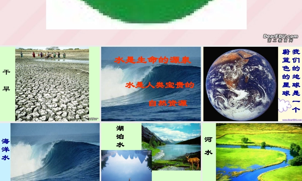 九年级化学爱护水资源课件 新课标 人教版 课件