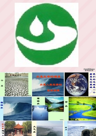 九年级化学爱护水资源课件 新课标 人教版 课件