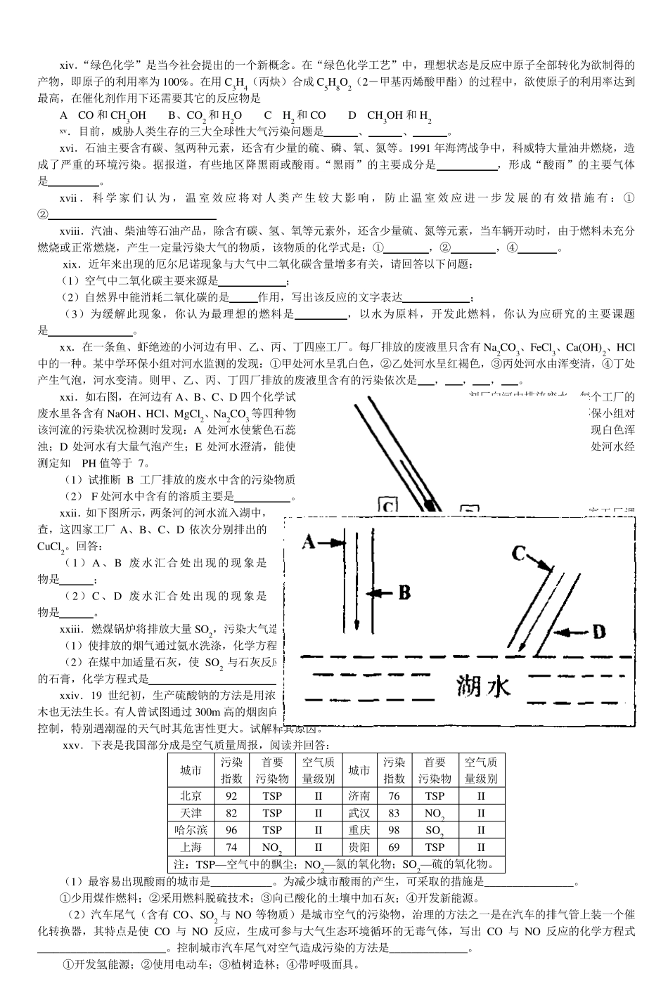 初中化学与STSE_第2页