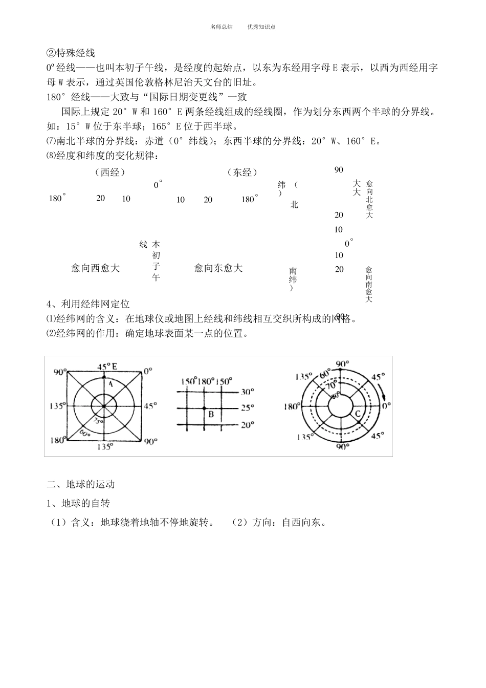初中地理会考知识点总结_第2页
