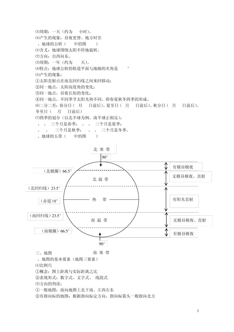 初中地理知识点梳理_第3页