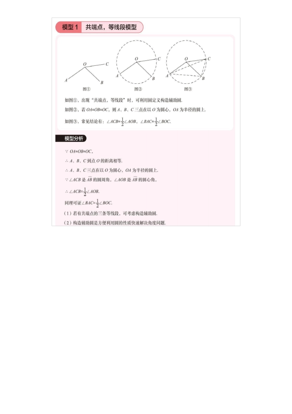 初中数学模型分析汇总大全!_第3页