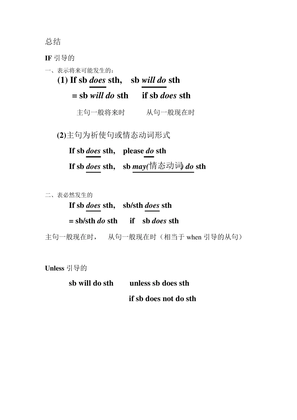 初中英语If引导的条件状语从句_第2页