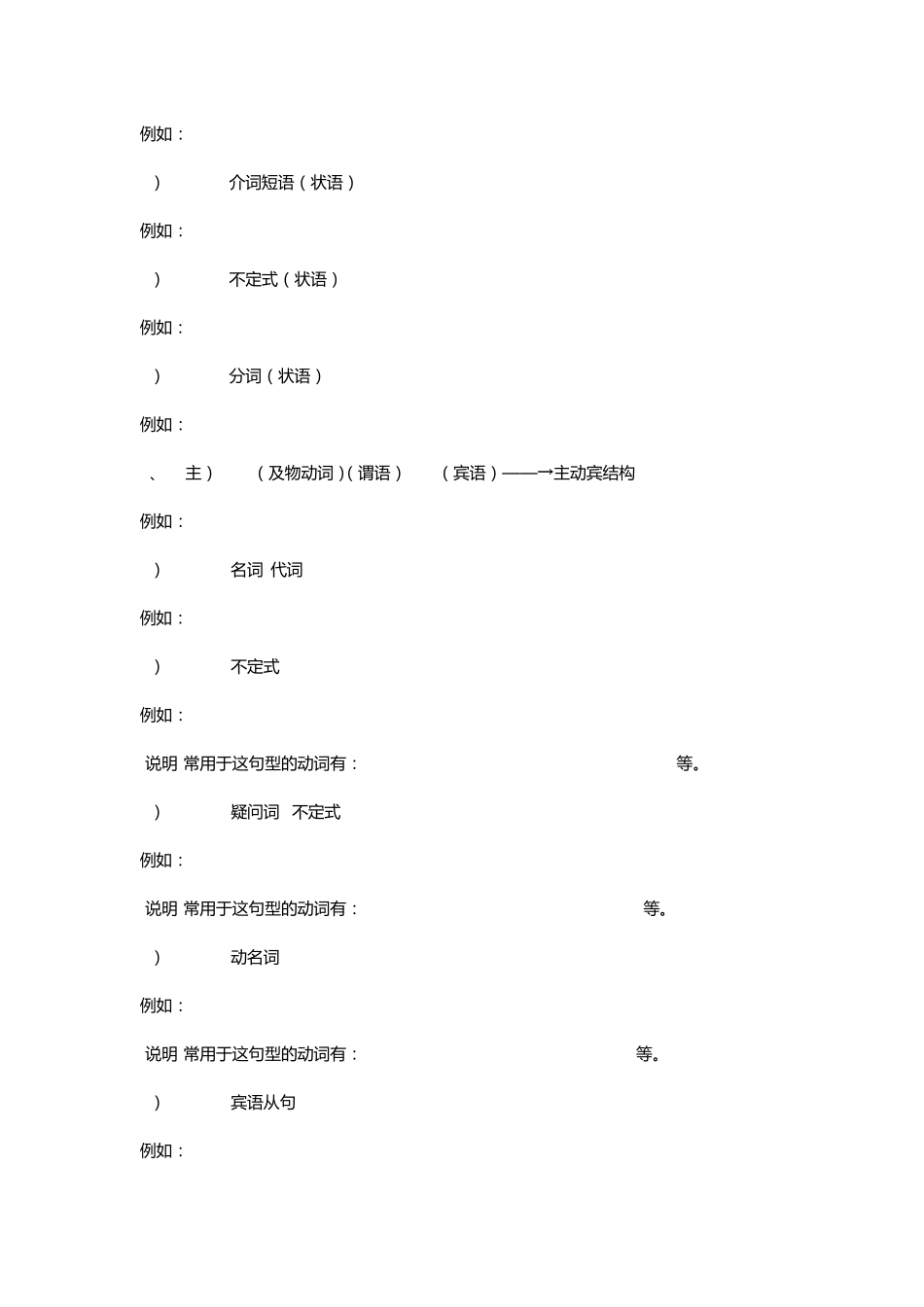 初中英语句子结构分析_第3页