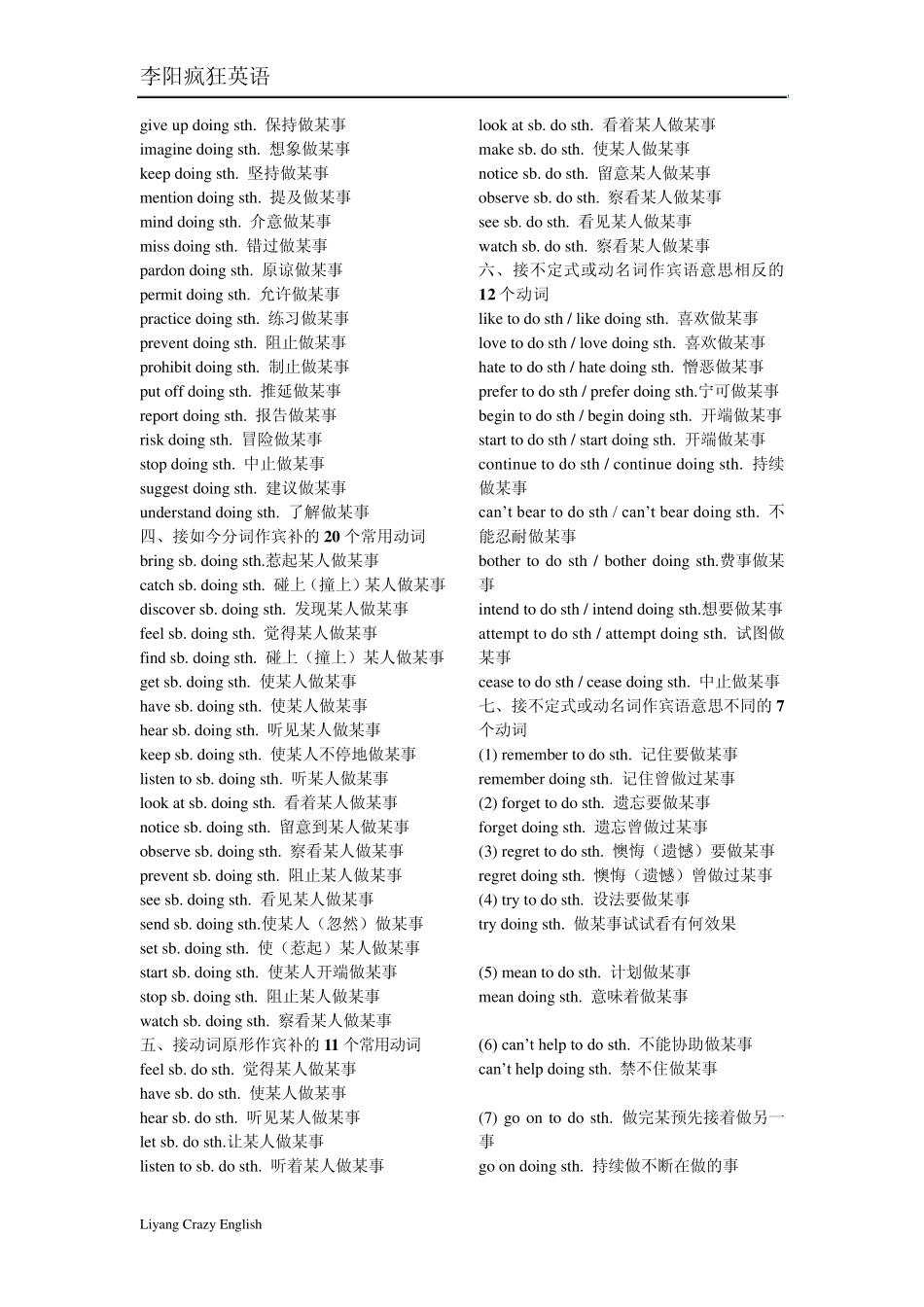初中英语固定搭配及词组_第2页