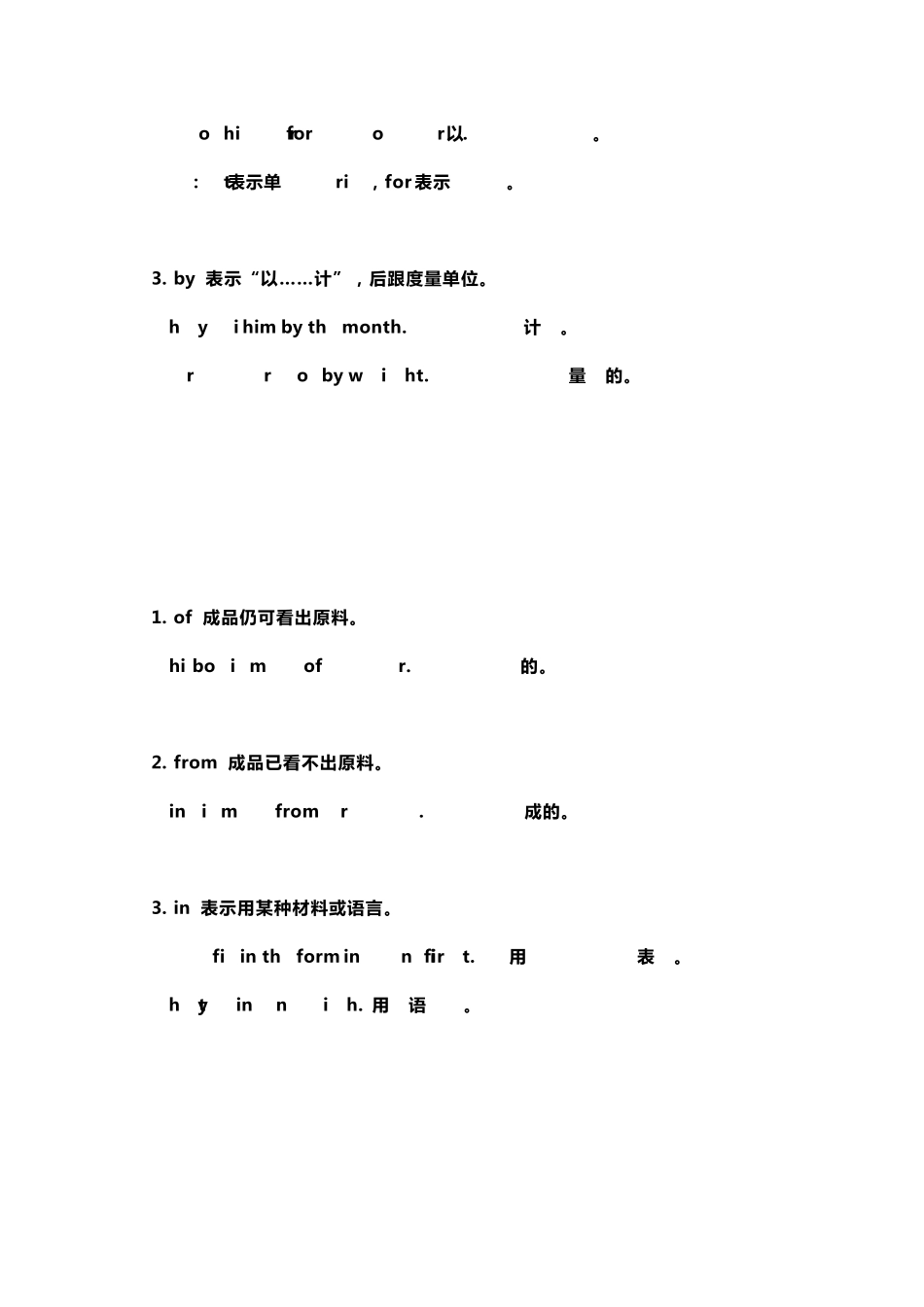 初中英语英语介词用法归纳总结_第2页