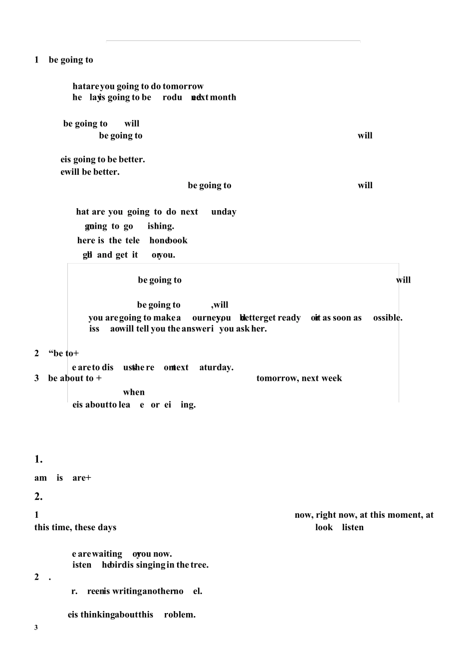初中英语语法八大时态总结_第3页