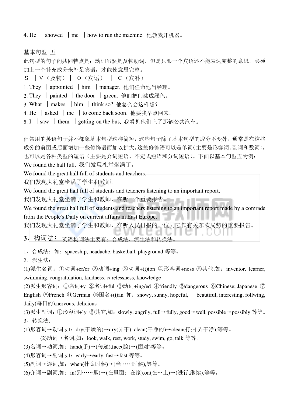初中英语语法大全_第3页