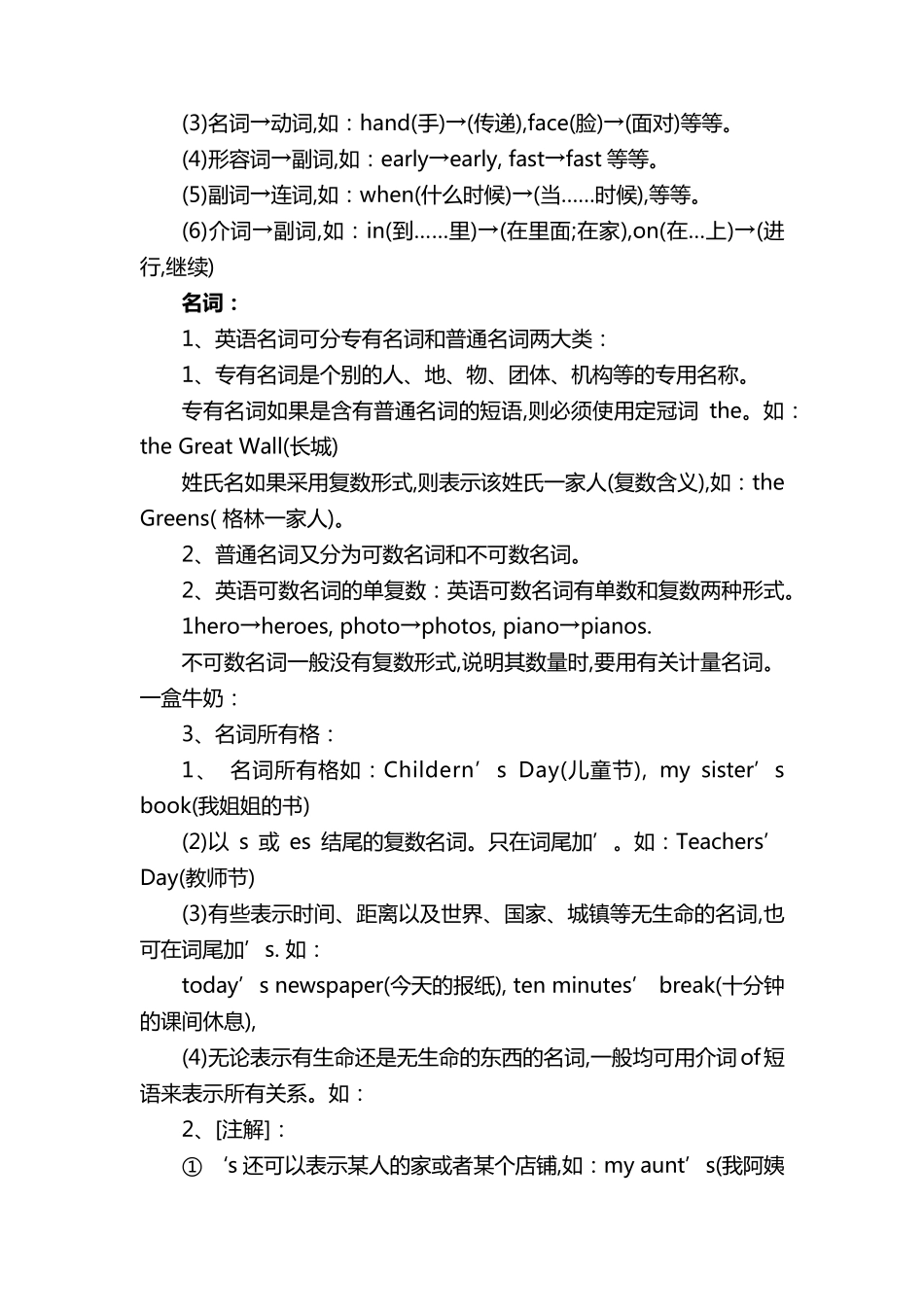 初中英语语法总结(6篇)_第2页