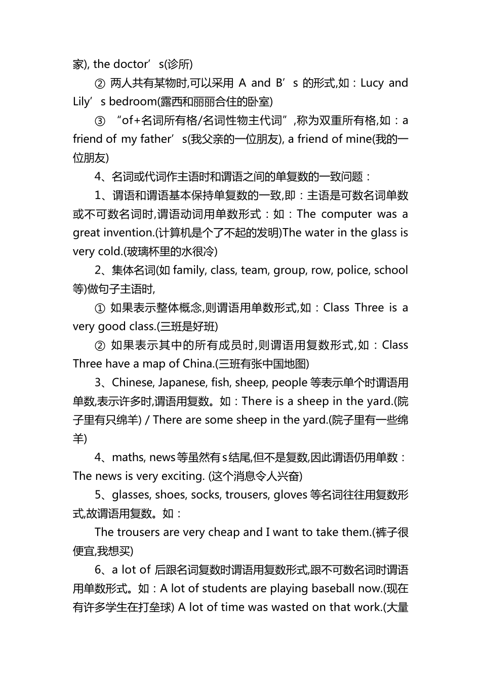 初中英语语法总结(6篇)_第3页