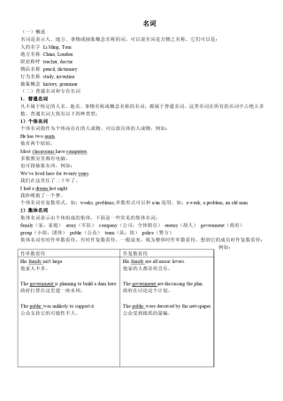 初中英语语法教案